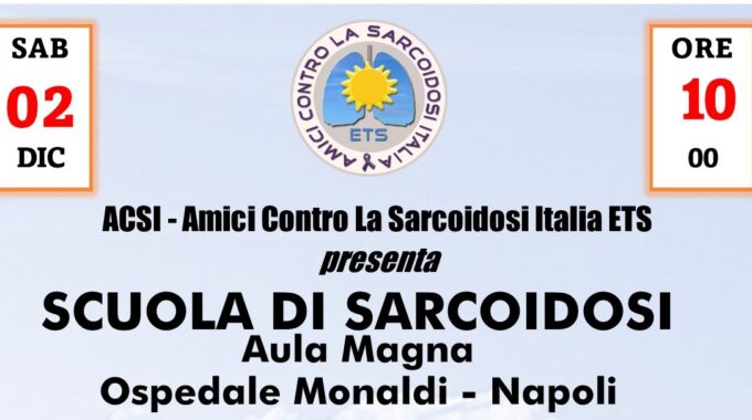 2 Dicembre 2023 – La Scuola Di Sarcoidosi Torna In Presenza